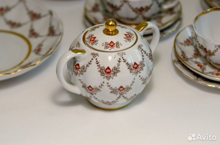 Фарфоровый Чайный Сервиз лфз. Менажница