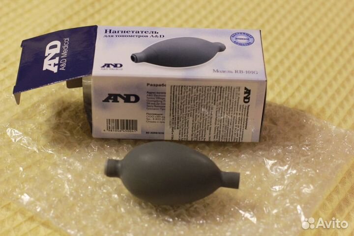 Нагнетатель для тонометров AND полуавтомат RB-101G