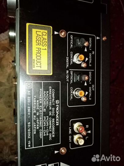 Pioneer PDR-04. japan