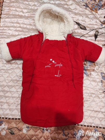 Конверт зимний на овчине