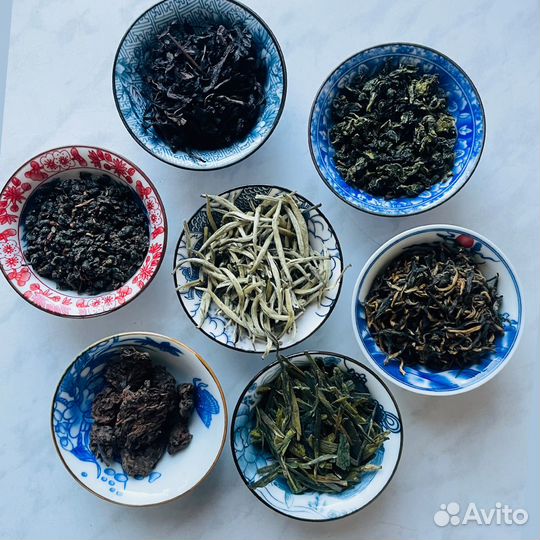 Пуэр,габа,улун-Набор настоящего китайского чая