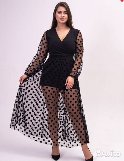 Вечернее платье в пол 50 52 размеров