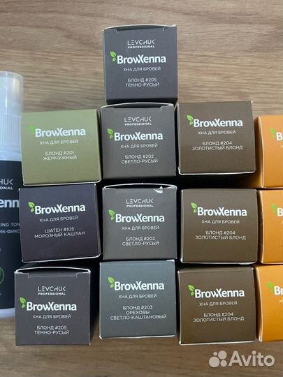 Хна для бровей brow henna