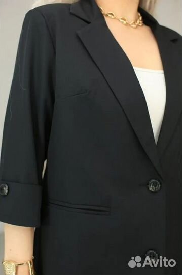 Жакет удлиненный