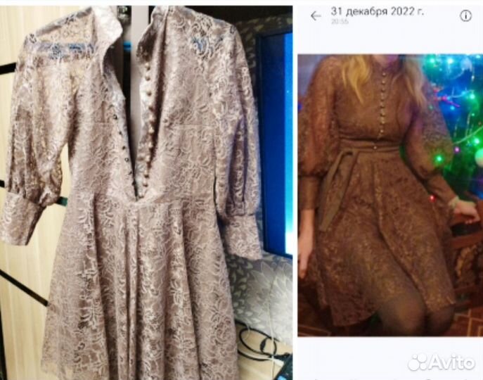 Платье женское праздничное 42 44