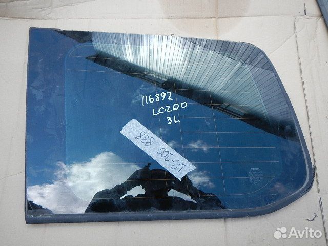 Стекло кузовное глухое левое, Toyota (Тойота) -lan