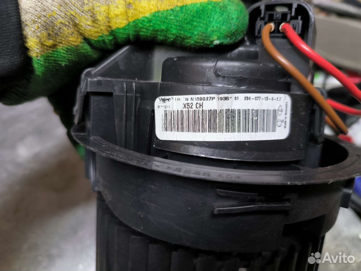 Renault Logan 2 вентилятор моторчик печки 8 т.км