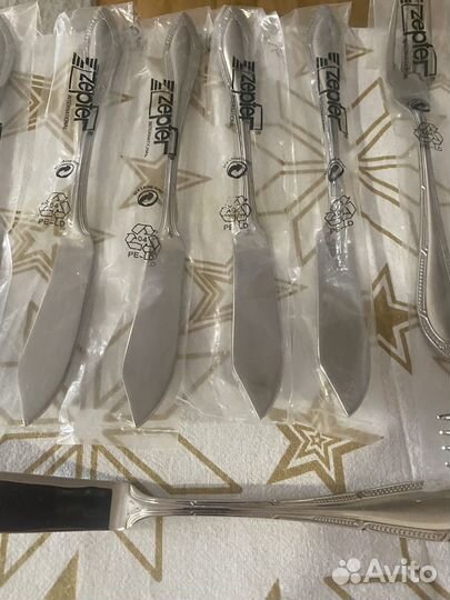 Столовые приборы для рыбы zepter