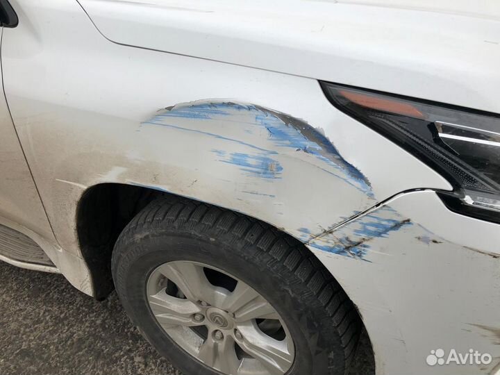 Бампер передний на lexus lx 570/450d