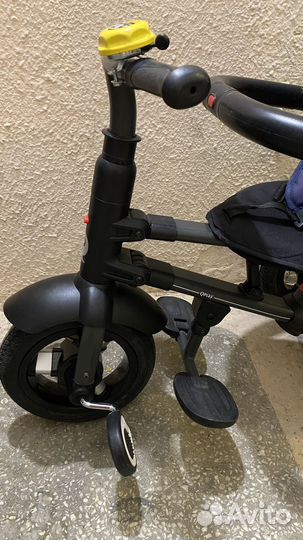 Трехколесный велосипед qplay rito с ручкой