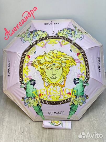 Зонт versace автомат новый в подарочной коробке