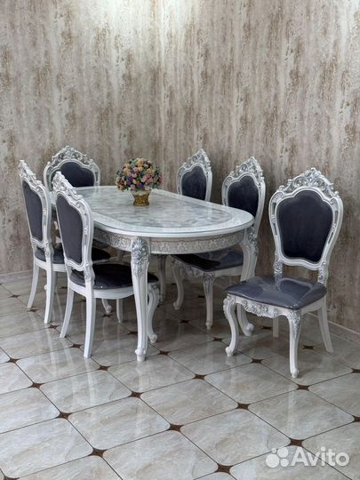 Стол стулья набор. Доставка по всей России