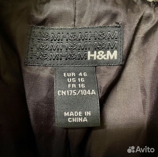 Пальто мужское hm шерсть