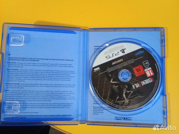 Диск на PS5 Resident Evil 4