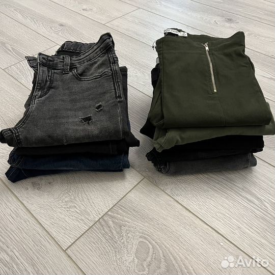 Джинсы фирменные для девочки 152