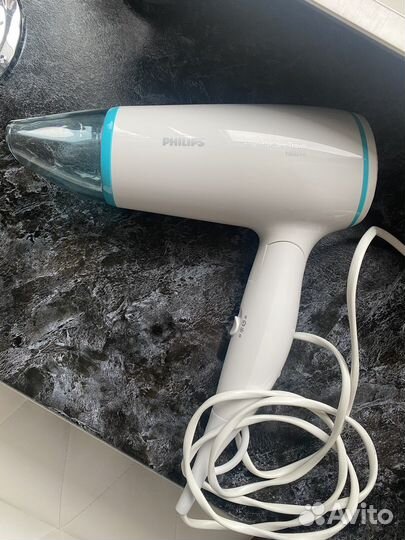 Складной дорожный фен philips essential care 1600w