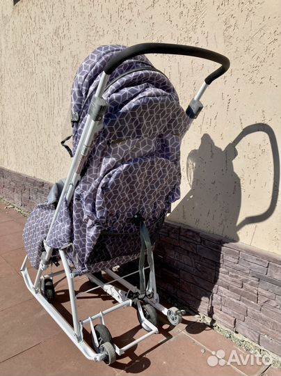 Коляска санки