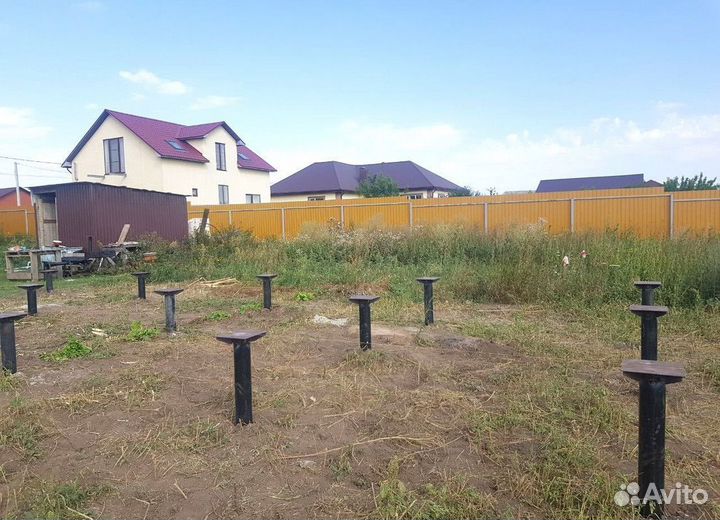 Винтовые сваи под ключ Фундамент на винтовых сваях