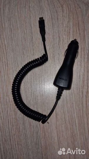 Зарядное устройство для телефона в машину nokia