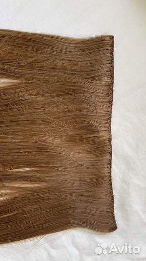 Волосы натуральные для наращивания на трессе 36 см