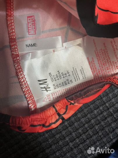 Карнавальный костюм человек паук H&M