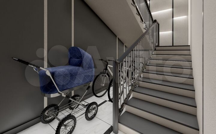 2-к. квартира, 54,6 м², 4/12 эт.