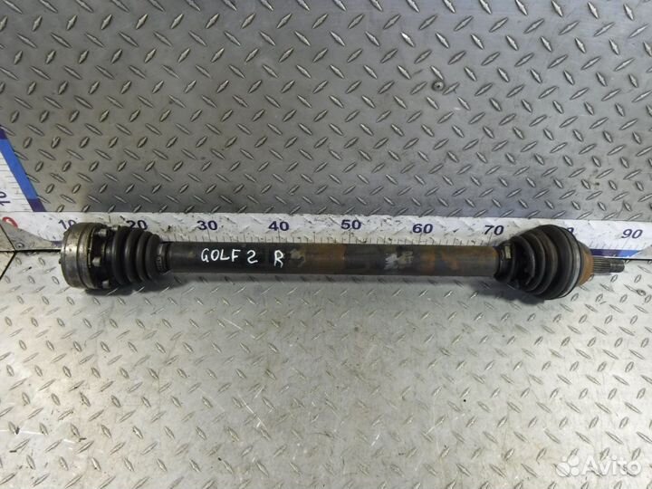 Полуось передняя правая VW Golf II