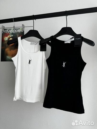 Майка Saint Laurent 2 цвета