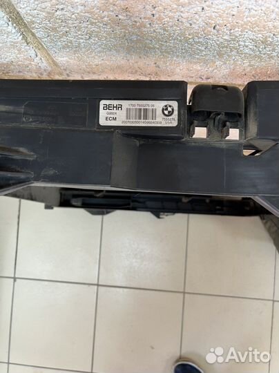 Рамка кассета радиаторов BMW F15,E70