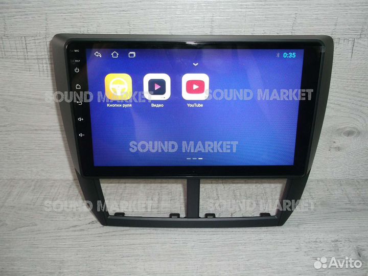 Магнитола Subaru Forester Android GPS WiFi