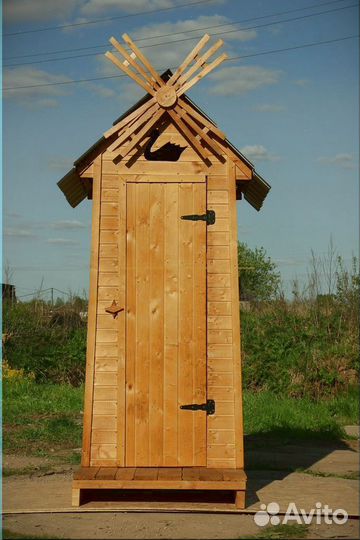 Дачный туалет деревянный Щ626