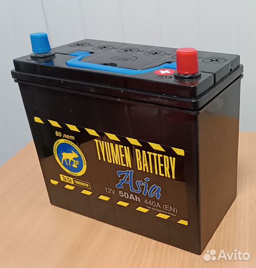Аккумулятор Тюмень Азия 50 А/ч 440 А R+ L+