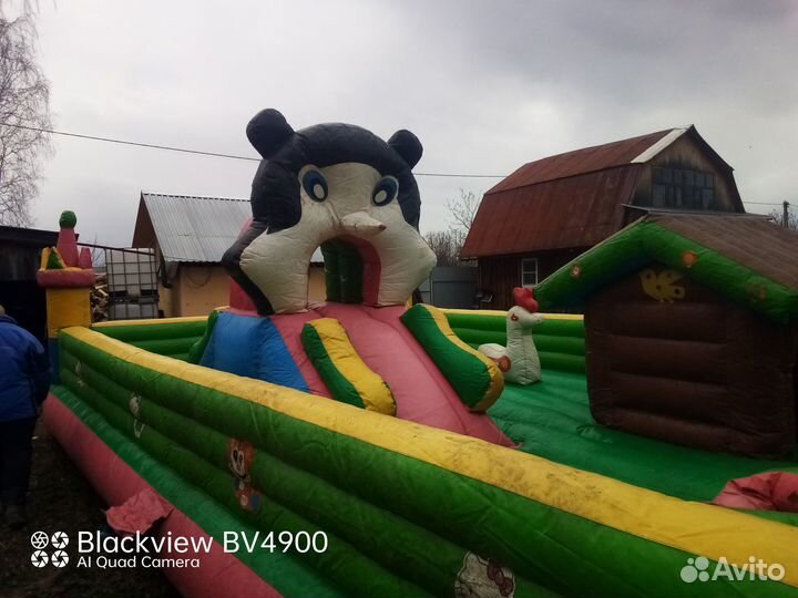 Надувной батут бу