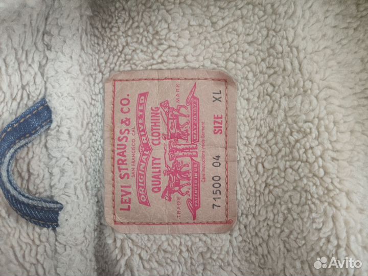 Куртка levis шерпа