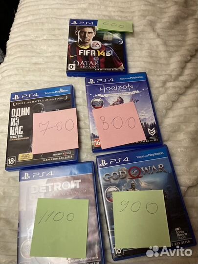 Игры для приставок ps4