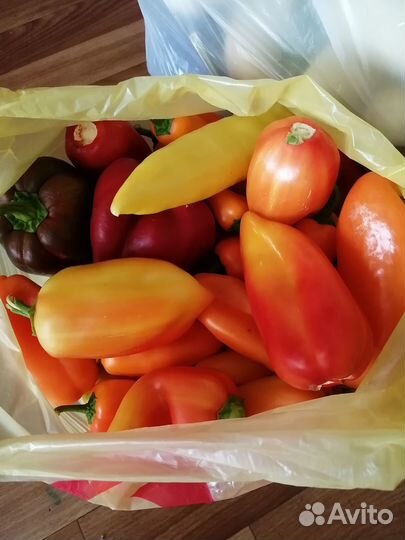 Баклажаны, сладкий перец