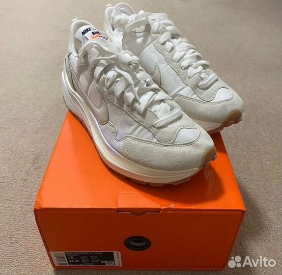 Кроссовки NIke x Sacai Vaporwaffle Sail Gum