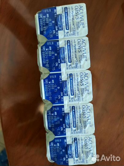 Линзы контактные астигматизм