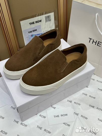 Слипоны женские the row замш