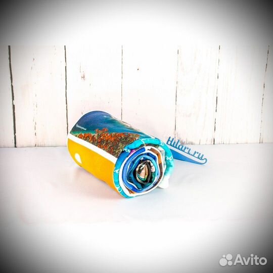 Фотоплед для близких из флиса