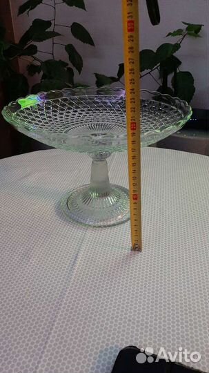 Ваза на ножке Мальцев-Дятьков(дхз)