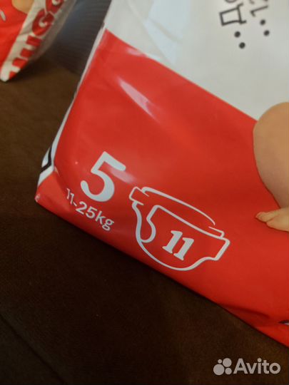 Памперсы детские huggies 5