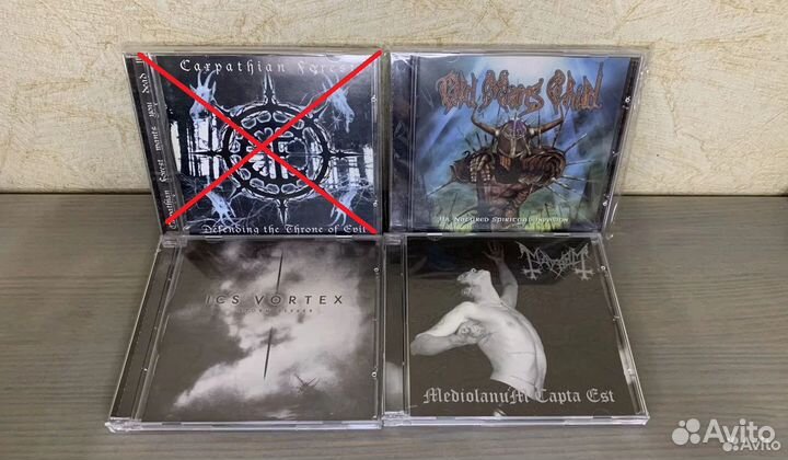 Лицензионные диски метал CD Jewel case