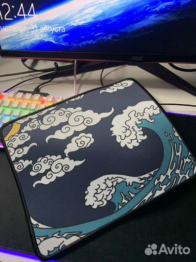 Новый Игровой Коврик для мыши / Японский стиль