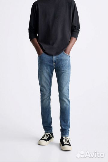 Муж. джинсы Zara. Skinny (US 36. EU 48. RU 52-54)