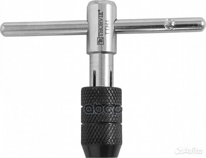 Метчикодержатель M3-M6 80мм T-образный трещоточный