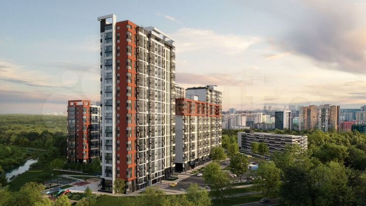 2-к. квартира, 65,5 м², 22/25 эт.