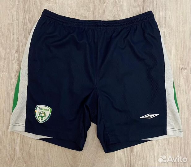 Винтажные шорты Umbro сборная Ирландии