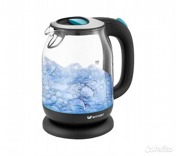 Чайник Kitfort KT-654-1 голубой