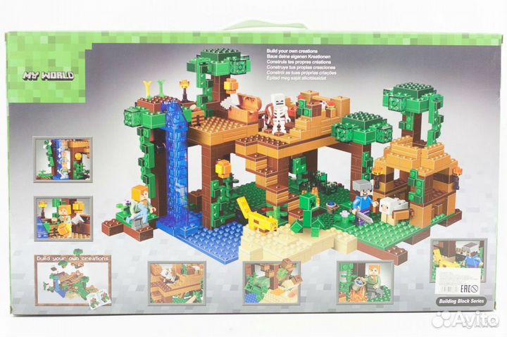 Лего майнкрафт